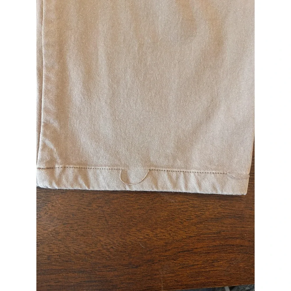 Mugsy Pants Mens 42x30 Beige Belmonts Slim Fit Stretch Chino Tapered‎ Leg